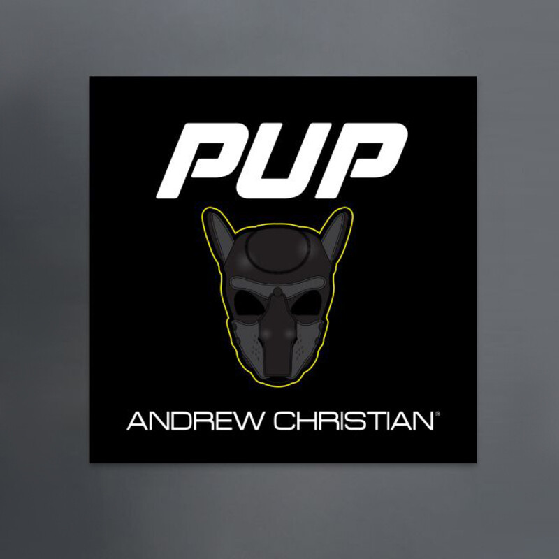 Стікер Pup від Andrew Christian з УФ-покриттям, фото 1