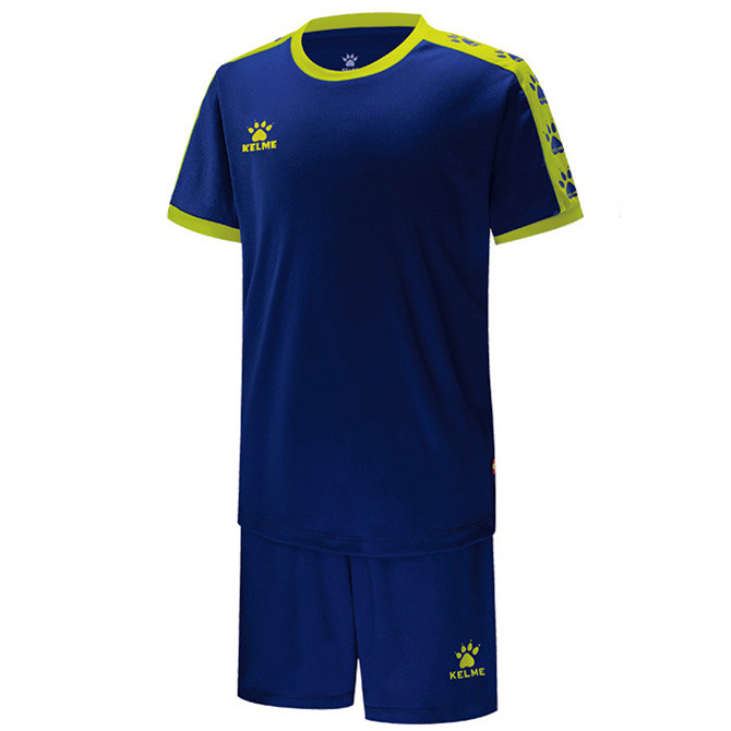 Комплект дитячої футбольної форми Kelme COLLEGUE (синій/ жовтий) 3883033.944