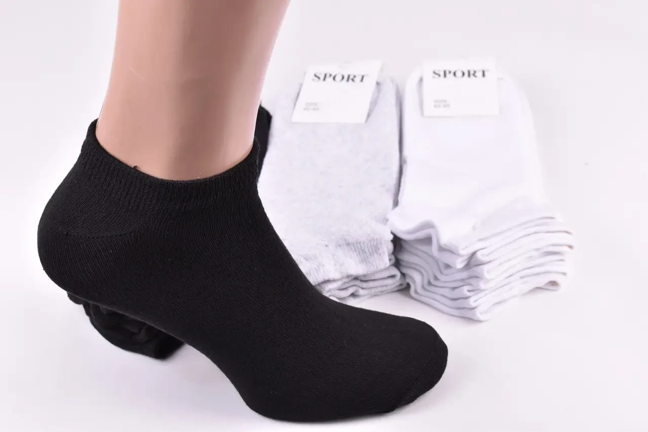 Шкарпетки Чоловічі занижені "COTTON" 27-29 | 12 пар