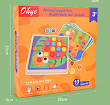 Яскрава мозаїка з 10 шаблонами тварин від Obetty, фото 6