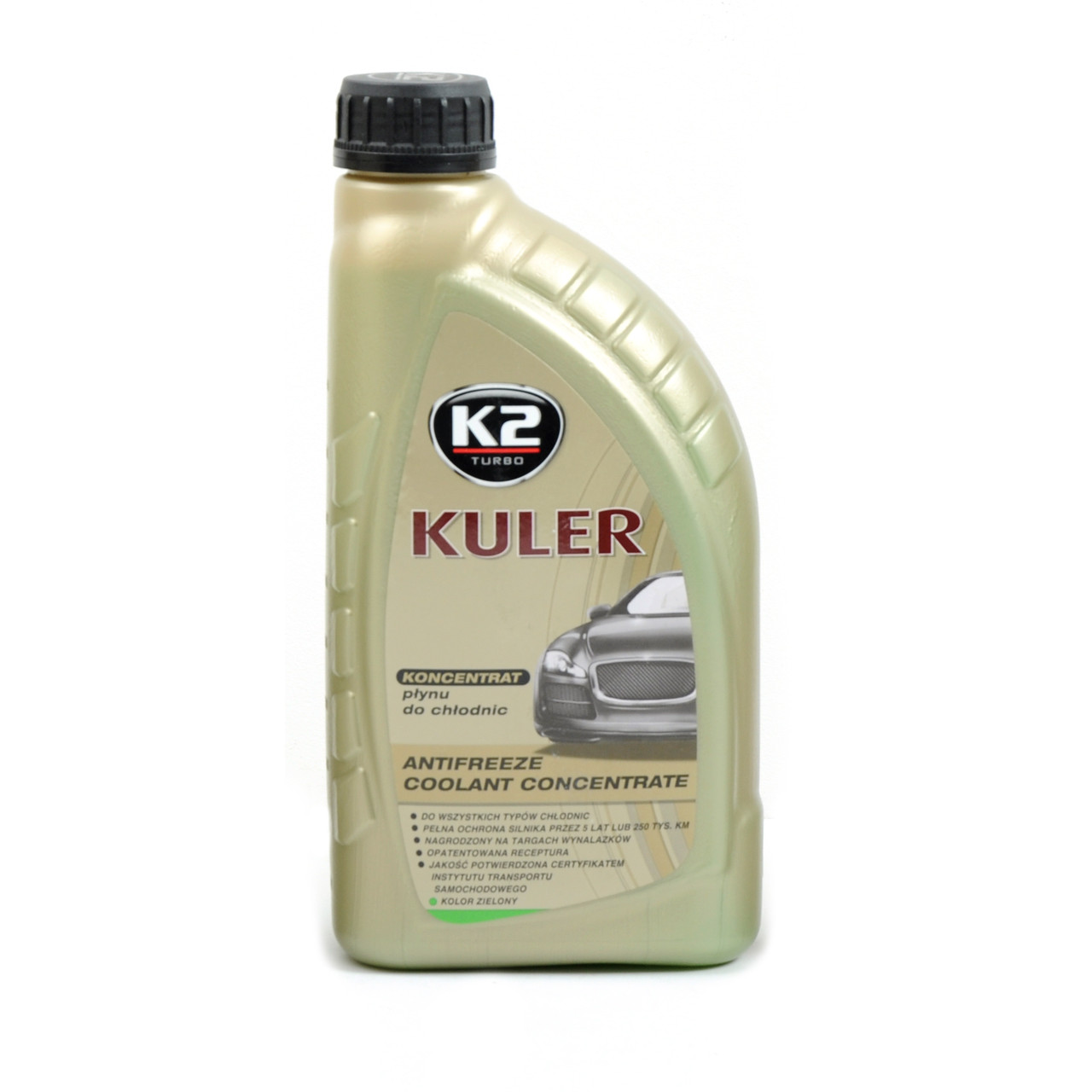 Антифриз (Концентрат -80) 1kg Зелений « K2 » KULER G11 (12шт/ Святий), фото 1