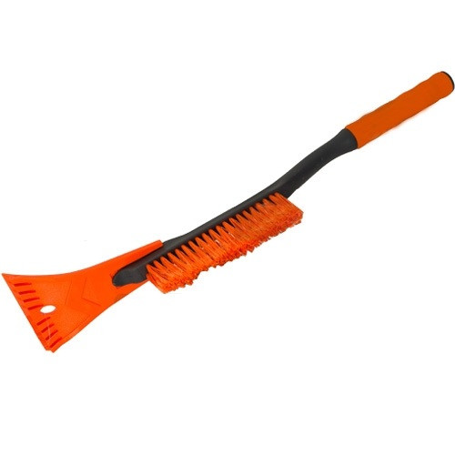 Скребок +Щетка пластик.з паралон.ручкою 52см "Elegant" EL 100 123 Alaska (24шт/священ), фото 1