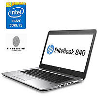 Ультрабук Б-класс HP 840 G3/14"/Core i5-6200U 2 ядра 2.3GHz/8GB DDR4/192GB SSD/HD Graphics 520/Webcam