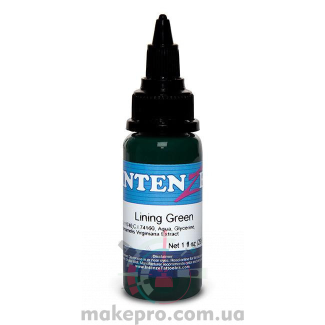 30 ml Intenze Green [Lining] [придатний до 31.05.2023]