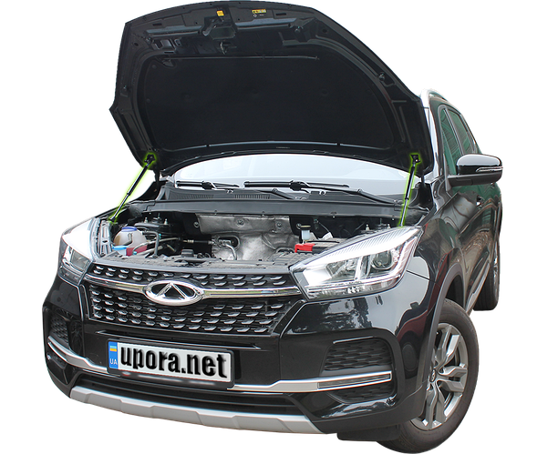 Амортизаторы капота / Упоры капота для Chery Tiggo 4 / Чери Тигго 4 ...