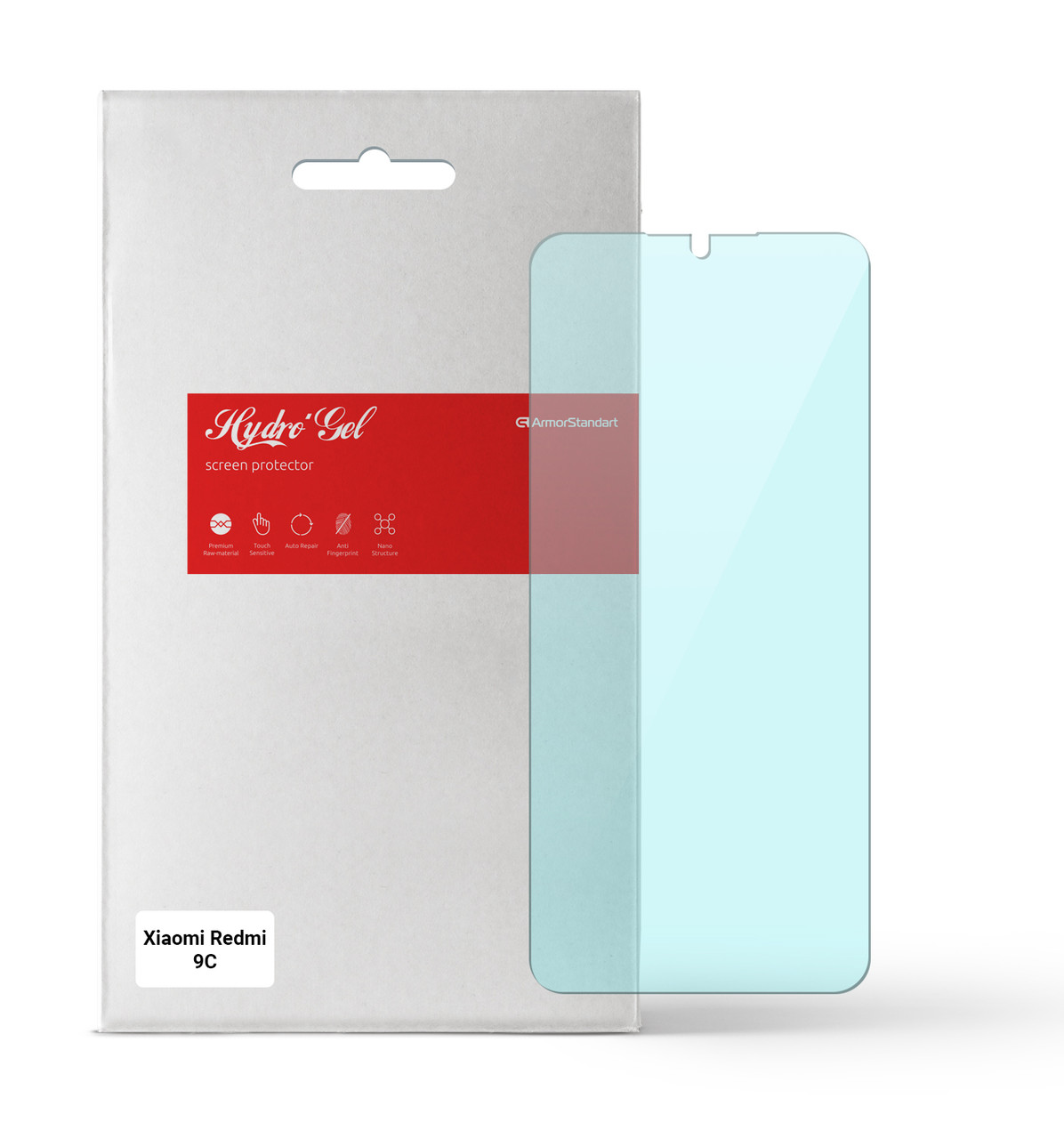 Гідрогелева плівка ArmorStandart Anti-Blue для Xiaomi Redmi 9С (ARM62741) прозора