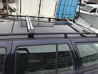 Поперечки на Dacia Duster (2010-2023) Diamond Grey. На стандартні рейлінги. Сірі, фото 7