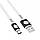 Кабель Borofone BX35 USB - Type-C 3A/1m (Білий), фото 3