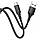 Кабель Borofone BX54 USB - MicroUSB 2.4A/1m (Чорний), фото 4