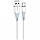 Кабель Borofone BX60 USB - Type-C 3A/1m (Білий), фото 4