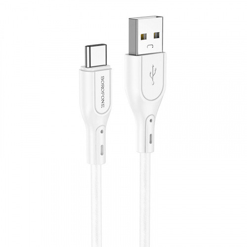Кабель Borofone BX66 USB - Type-C 5A/1m (Білий)