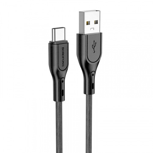 Кабель Borofone BX66 USB - Type-C 5A/1m (Чорний)