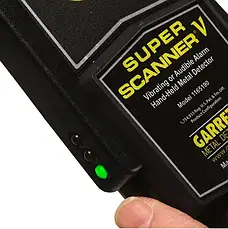 ОРИГІНАЛ! Металодетектор ручний Garrett Super Scanner V — доглядовий металошукач. Офіційна гарантія!, фото 2