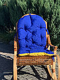 Крісло гойдалка плетена з лози» Україна ", фото 5