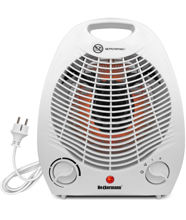 Тепловентилятор обігрівач 211 Heckermann 2000W 2000 Вт