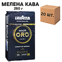 Ящик молотого кофе Lavazza ОRO Mountain Grown Black, 250г (в ящике 20 шт)