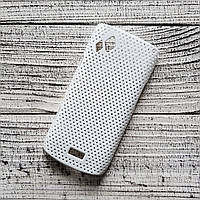 Чохол Samsung S8530 Wave II білий сітка накладка для телефону