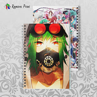 Зошит 48 арк. на пружині у клітинку Vocaloid 006