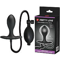 Анальний корок Pretty Love Inflatable Anla Plug Black