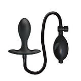 Анальний корок Pretty Love Inflatable Anla Plug Black, фото 2