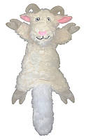 Jolly Pets FAT TAIL Goat Bili (Джоллі Пейс) м'яка іграшка для собак Козлик Біллі з пискавкою
