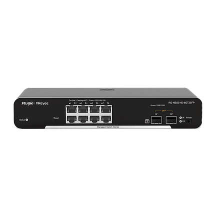 8-портовий гігабітний L2 керований комутатор Ruijie RG-NBS3100-8GT2SFP, фото 2