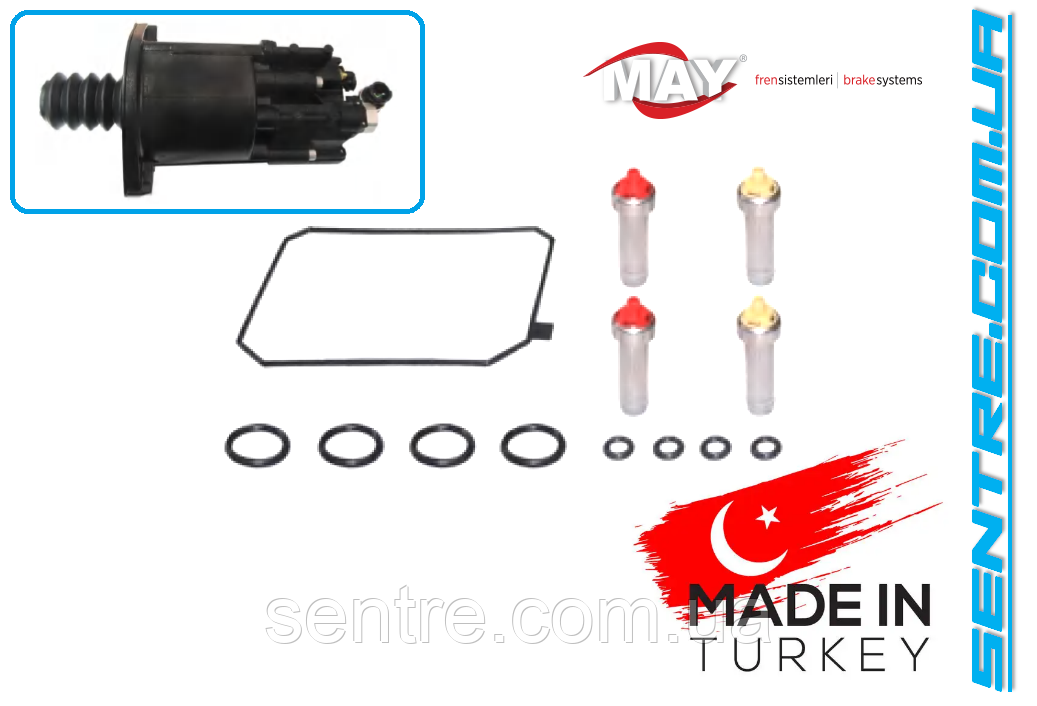 Соленоїди та прокладка ПГУ 9701500010, 9701500040 Mercedes-Benz MAY 3041-B