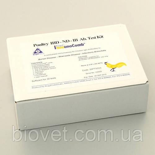 Тест-набір ІммуноКомб® (Poultry mycoplasma (ММ- МG- MS) antibody)