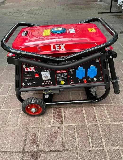 3.2 кВт Бензиновий генератор LEX LXBN3500