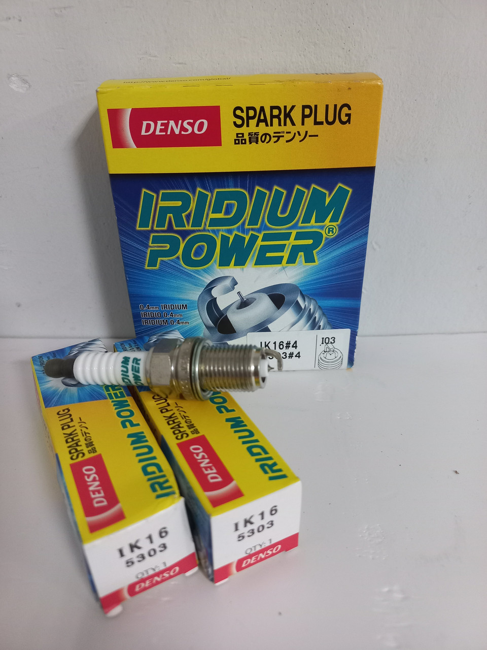 Свеча зажигания иридиевая DENSO Iridium Power / IK16 / 5303, цена 386 ...