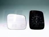 Скло дзеркала лівого плоске (з пластмасовим тримачем) ALKAR 6401986, фото 1