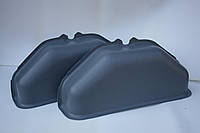 Пластиковые накладки на колесные арки в Ford Transit (Форд Транзит) цвет серый, черный