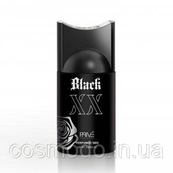 Парфумований дезодорант чоловічій Prive Parfumes Black XX Man 250 мл