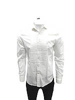 Чоловіча сорочка Ryan Seacrest slim fit, приталена, стрейчева, білий, розмір M 15,5-34/35