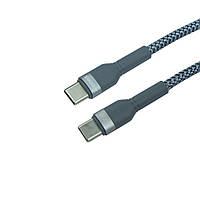 Зарядный провод шнур кабель USB Type-C to USB Type-C / провод шнур Юсб тайп си на юсб тайп-си / кабель USB-C