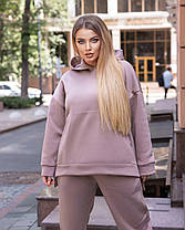 Спортивный костюм БАТАЛ на флисе, фото 5