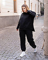 Спортивный костюм БАТАЛ на флисе, фото 2