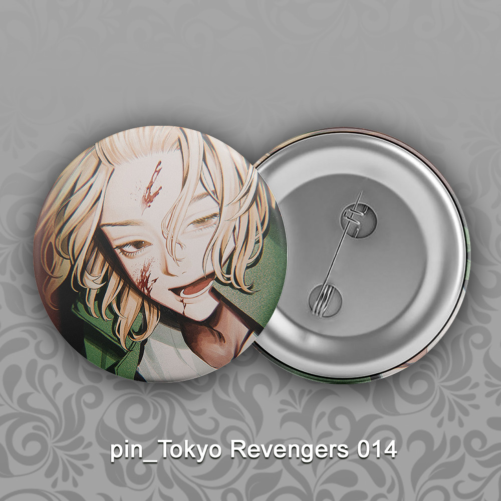 Значок 44 мм Аніме Tokyo Revengers 014