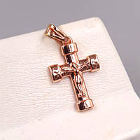 Хрестик ХР. Позолота ЧВ. Довжина: 28 мм. Ширина: 15 мм