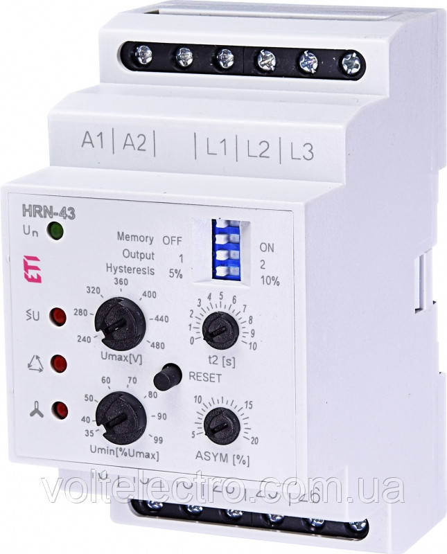 Реле контролю напруги HRN-43 230V AC