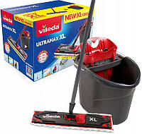 Набор для уборки Ведро 13 литров и Плоская швабра 42 см Vileda "Ultramax XL" (160932)