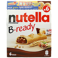 Батончики Нутелла Nutella B-ready 6st 132g 16шт/ящ (Код: 00-00012689)