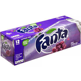 Fanta Grape Блок Виноград 12*355ml