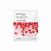 Маска для лица с экстрактом граната Bioaqua Pomegranate Moisturizing Mask 25g