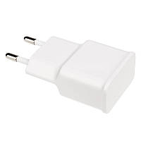 Зарядное устройство Grand-X White (1xUSB 1A) (CH-765UMW) microUSB для портативной техники