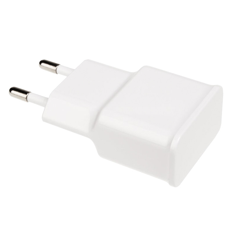 Зарядний пристрій Grand-X White (1xUSB 1A) (CH-765UMW) microUSB для портативної техніки