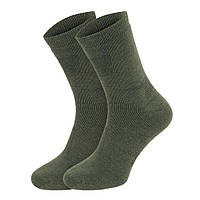 Термоактивные носки Mil-Tec Merino Olive 2 пары 13006301 с добавлением мериносовой шерсти