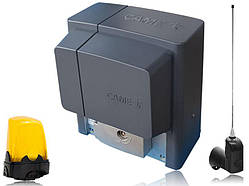 CAME BX-400 Автоматика для відкатних воріт BX704AGS комплект з лампою та антеною