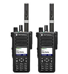 Комплект 2 шт Рація портативна Motorola DP4800e VHF 136-174 МГц 5 Вт 1000 каналів