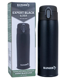 Термокухоль з подвійною стінкою для гарячих напоїв 0,35 л Ranger Expert RA 9930 Чорний